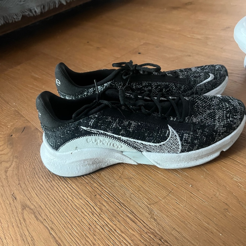Nike Black and White Sneakers